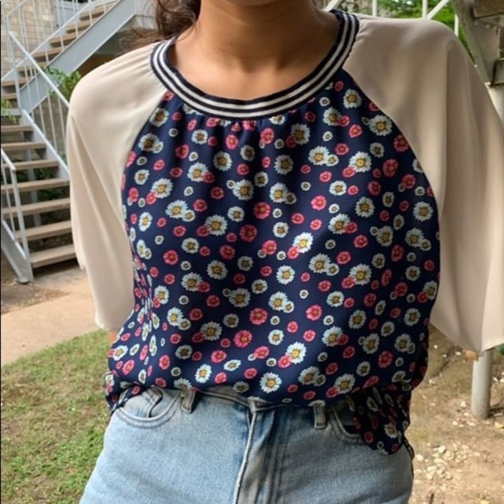 Patterned blouse